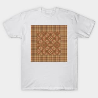 Navajo Patchwork With Plaids T-Shirt